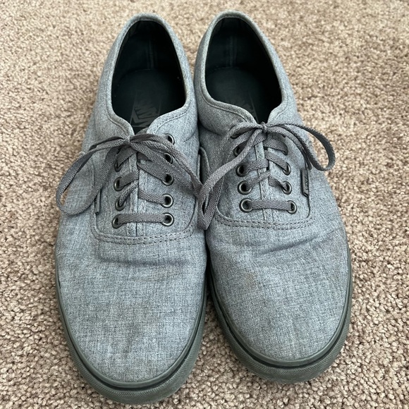 Vans Other - Heather Grey Vans - Mens 12